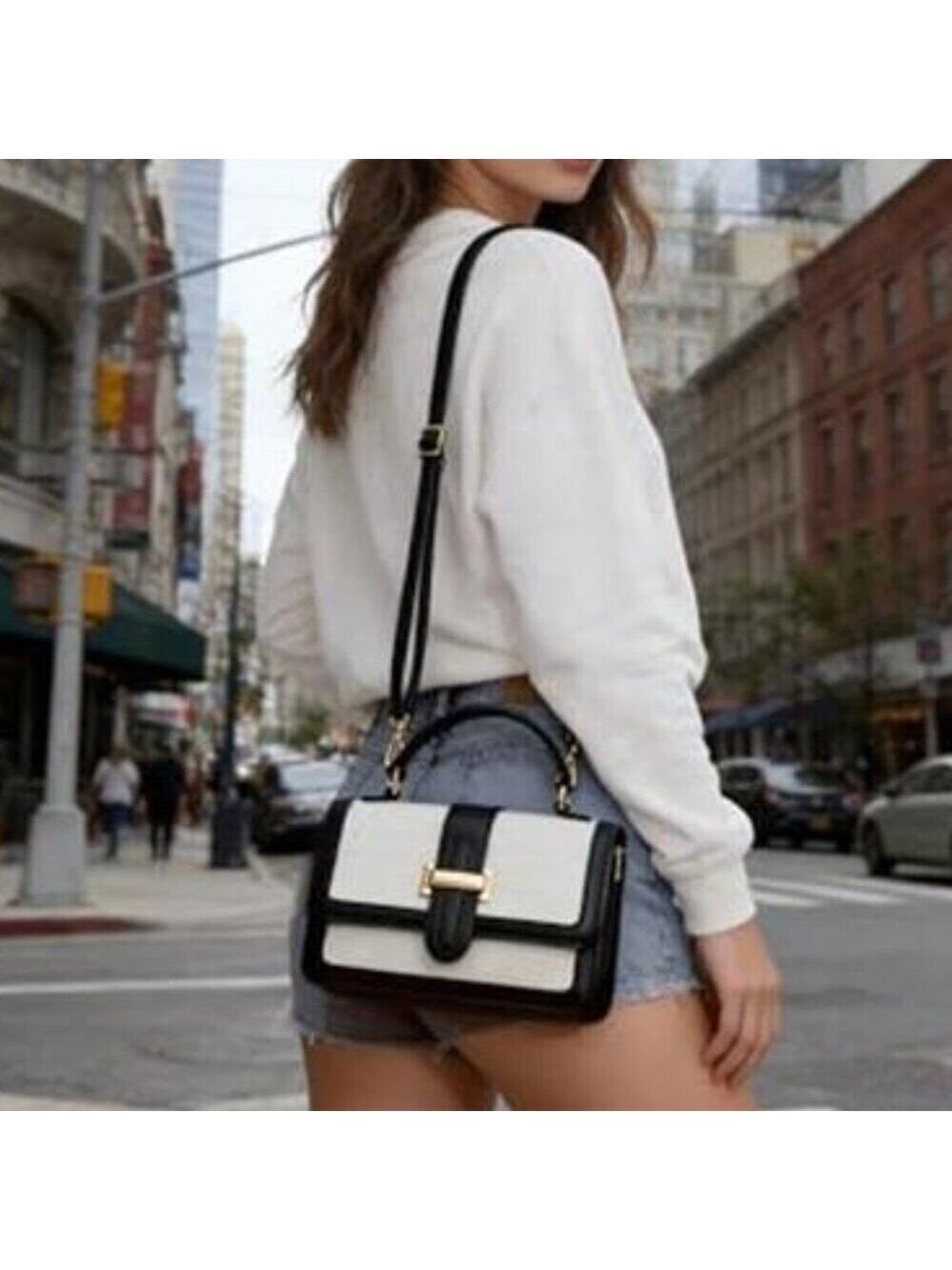 Crossbody Purse for Women Small Leather Handbags Shoulder Bag with
